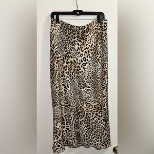 Leopard Print Women's Skirt